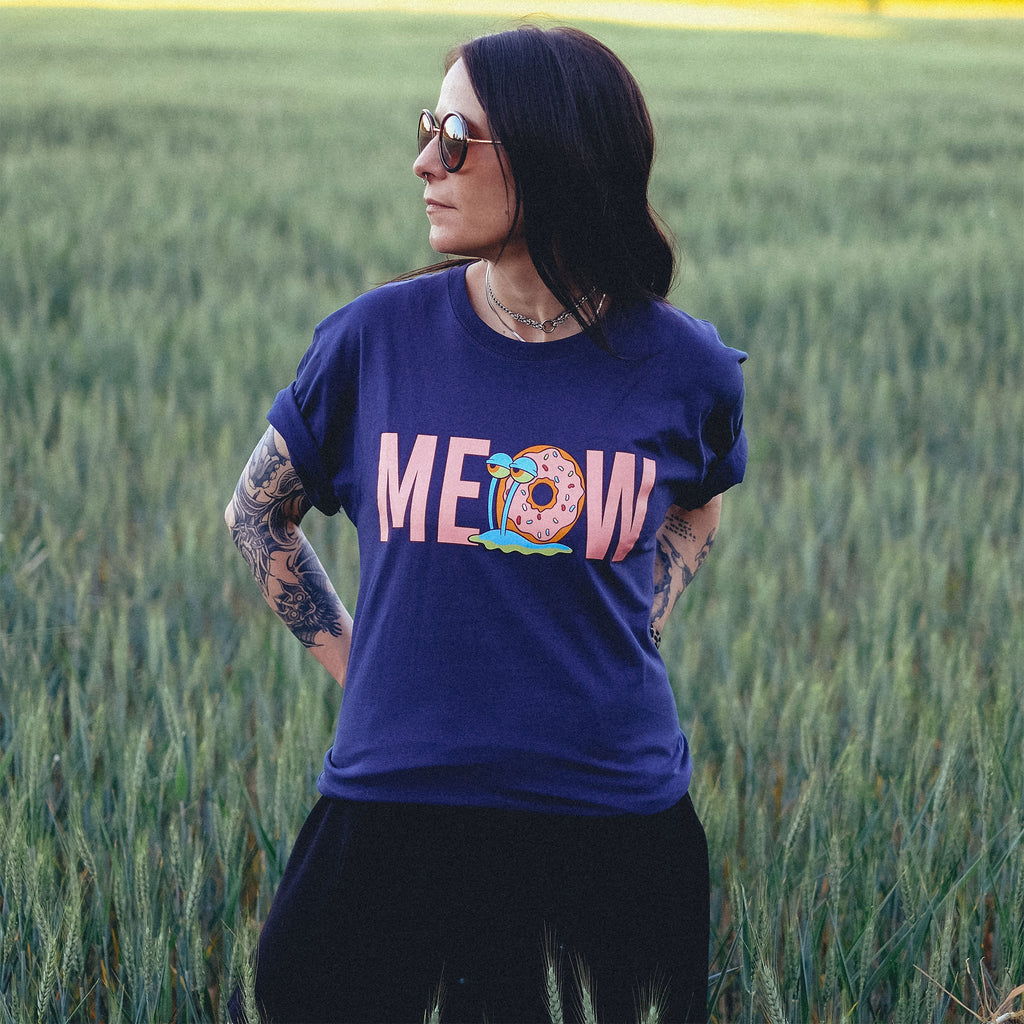 Produktbild SpongeBob - Gary Meow T-Shirt blau