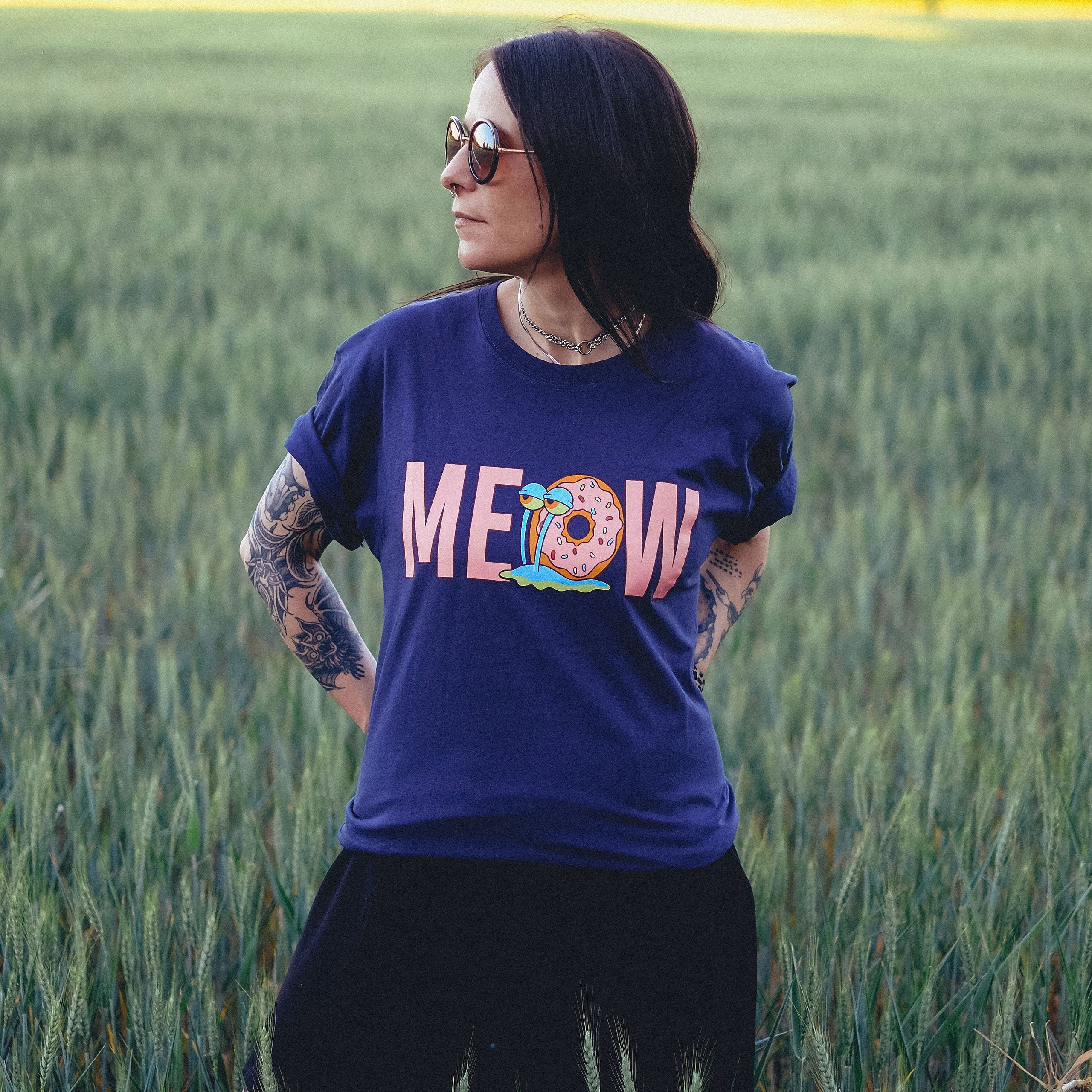 Produktbild SpongeBob - Gary Meow T-Shirt blau