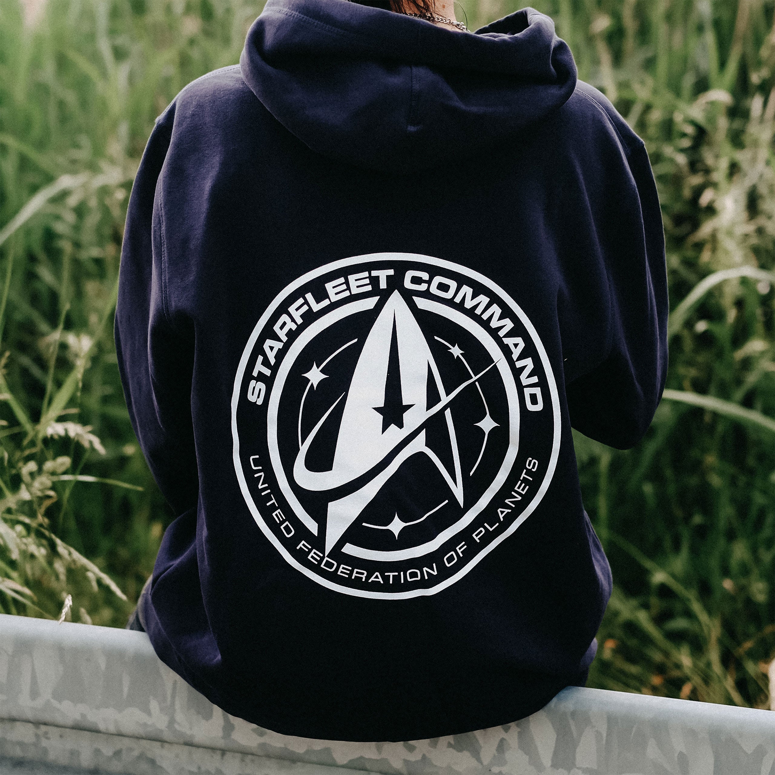 Produktbild Star Trek - Starfleet Command Hoodie blau
