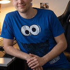 Produktbild Sesamstraße - Cookie Monster T-Shirt blau