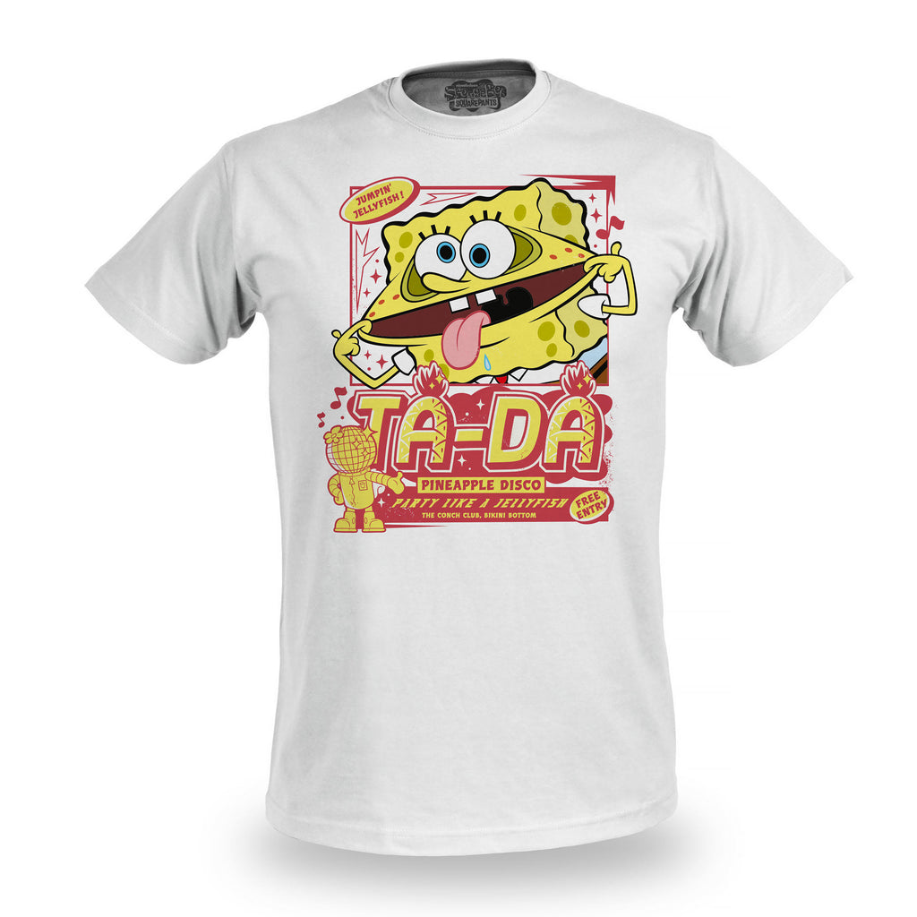 Produktbild SpongeBob - Party Like a Jellyfish T-Shirt weiß
