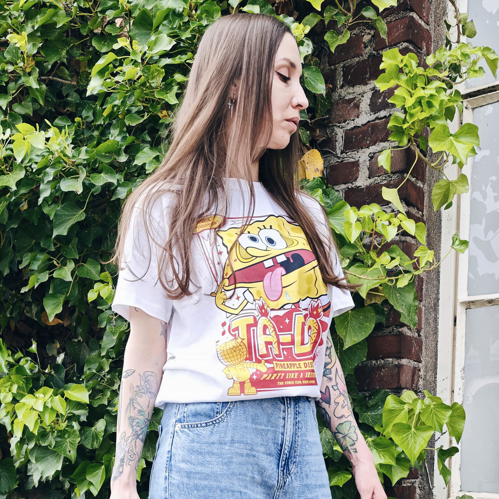 Produktbild SpongeBob - Party Like a Jellyfish T-Shirt weiß