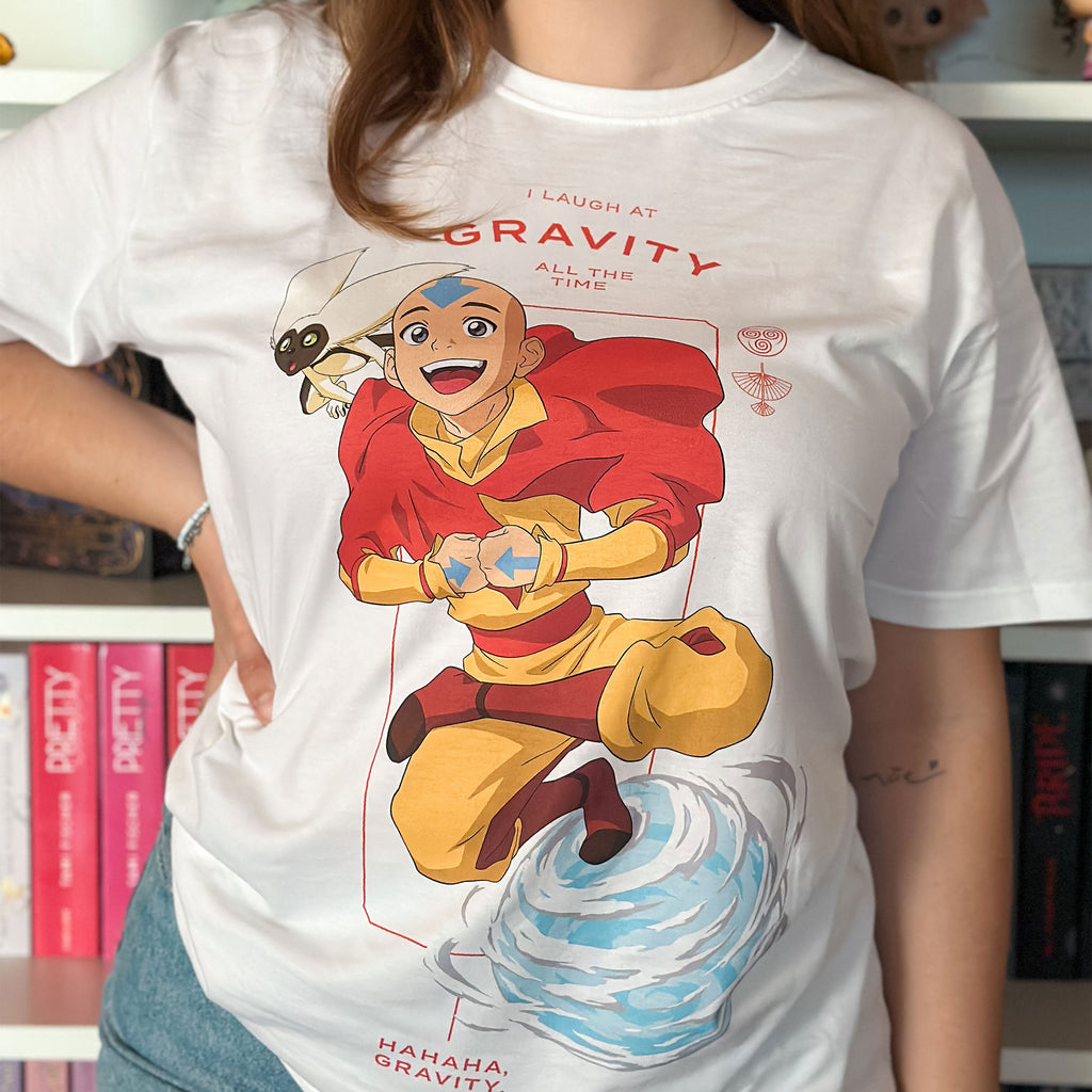 Produktbild Avatar - Aang Laugh at Gravity T-Shirt weiß