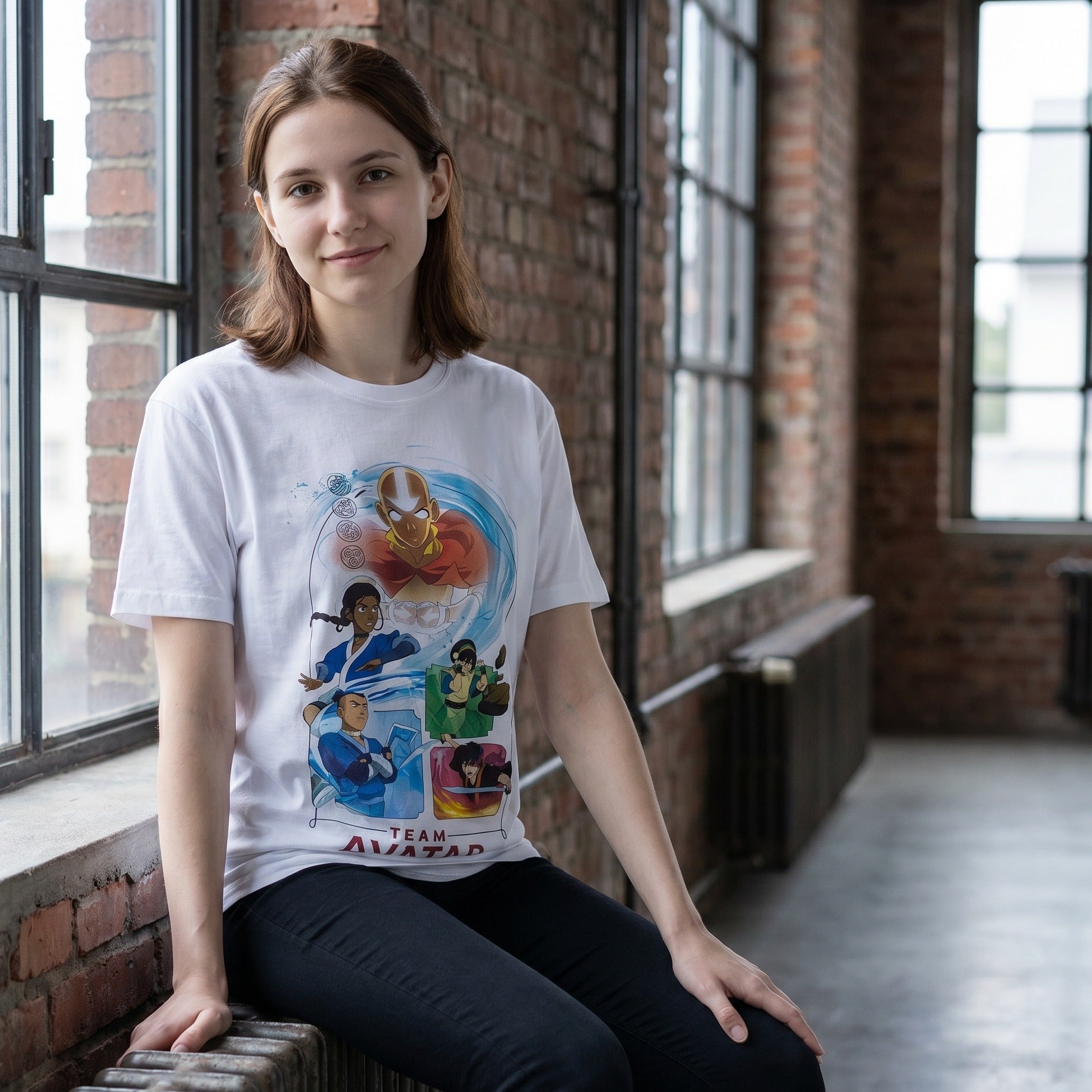 Produktbild Team Avatar T-Shirt weiß