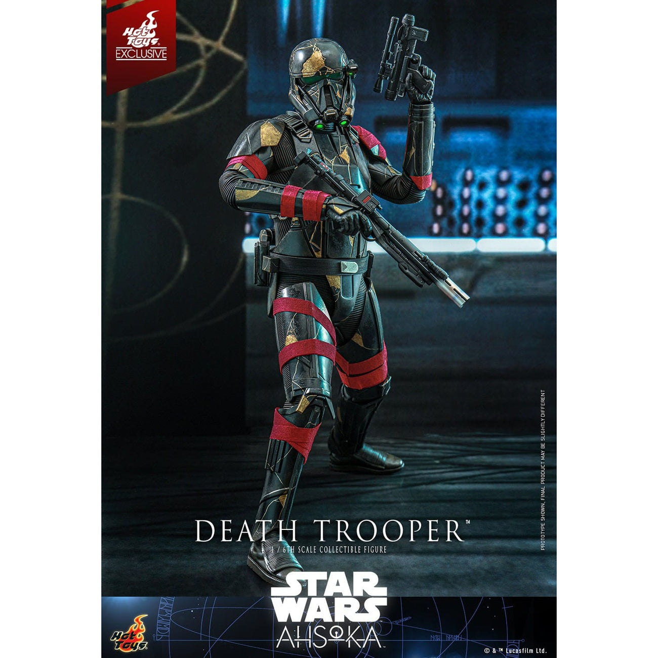 Produktbild Star Wars: Ahsoka - Death Trooper Masterpiece Actionfigur 1:6