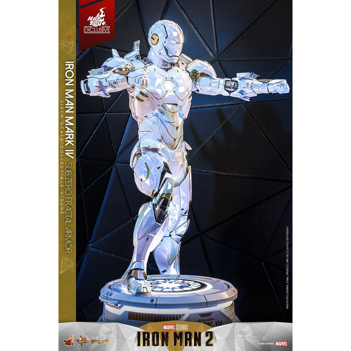 Produktbild Iron Man - Iron Man Mark IV Masterpiece Actionfigur 1:6 Exklusiv