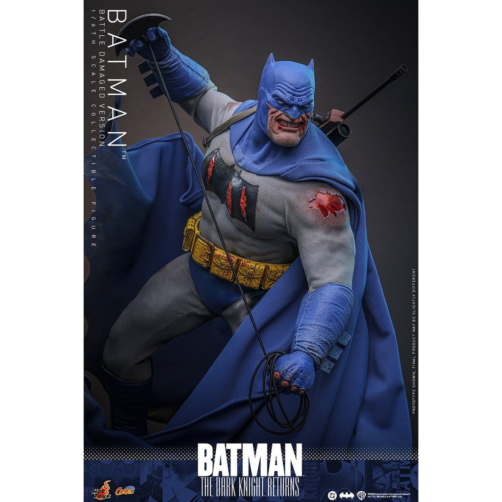 Produktbild Batman: The Dark Knight Returns - Batman Masterpiece Actionfigur 1:6 Battle Damaged Version