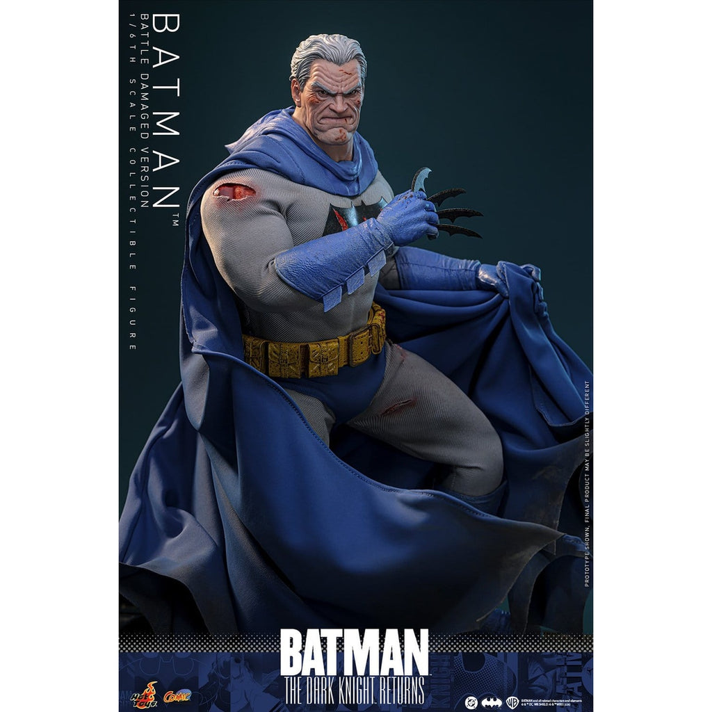 Produktbild Batman: The Dark Knight Returns - Batman Masterpiece Actionfigur 1:6 Battle Damaged Version