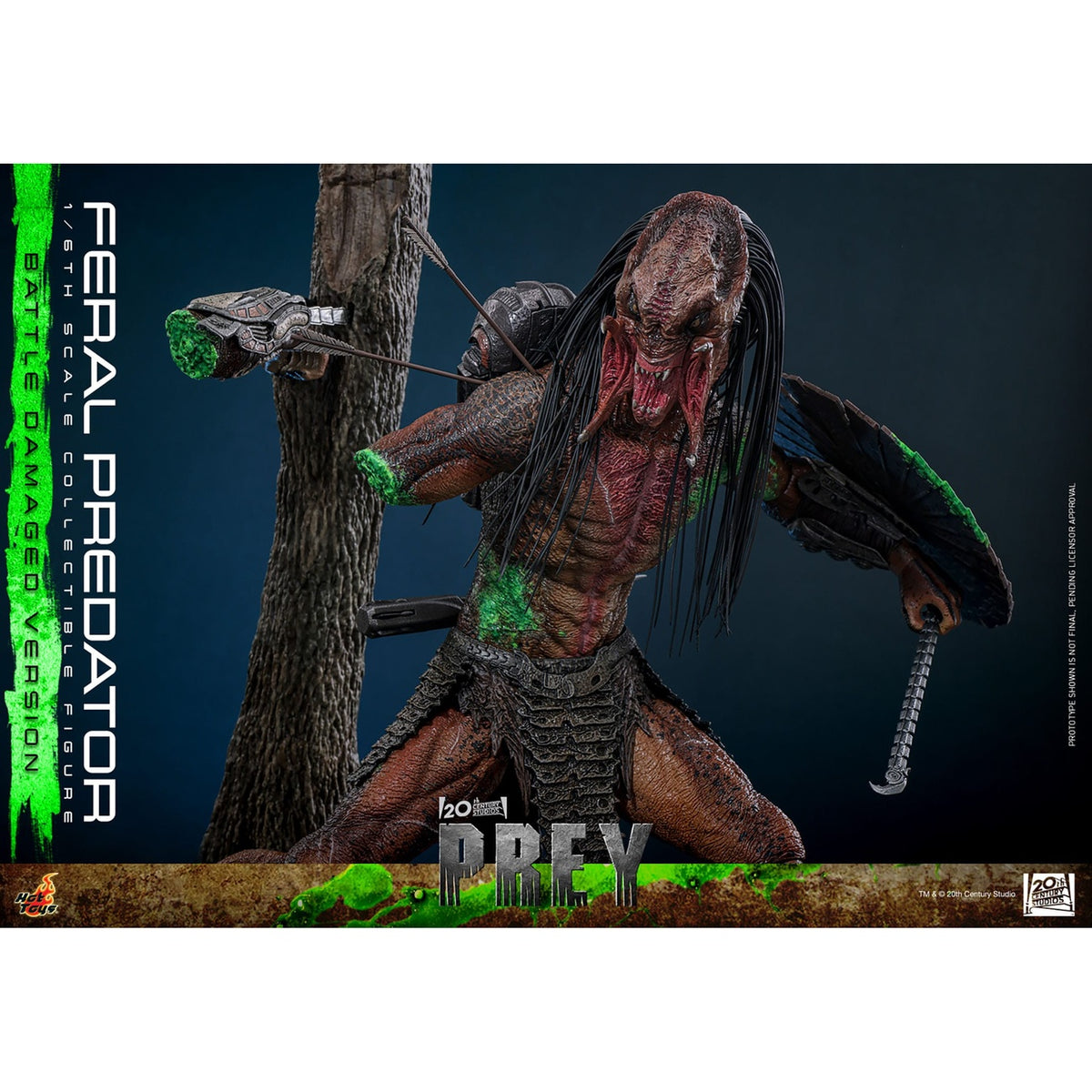 Product image Prey - Feral Predator Action Figure 1:6 Battle Damaged Version
