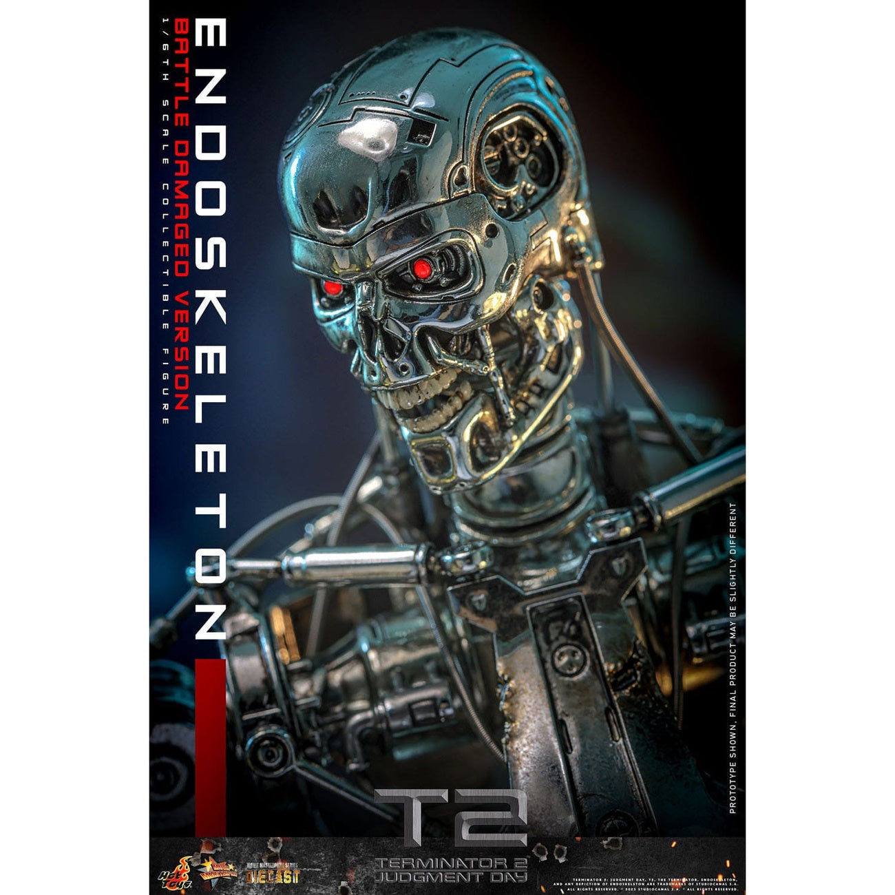 Produktbild Terminator- Endoskelett Masterpiece Actionfigur 1:6 Battle Damaged Version