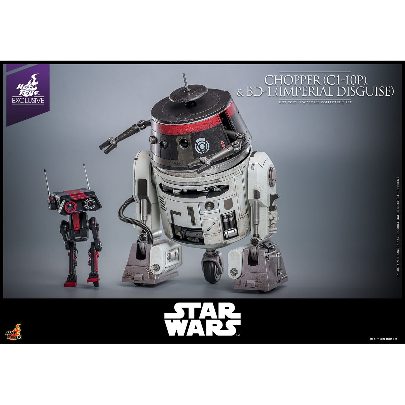 Produktbild Star Wars - Chopper und BD-1 Actionfigur Set