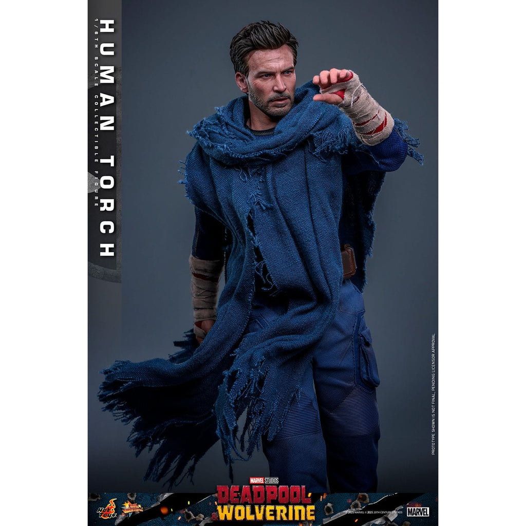 Produktbild Deadpool & Wolverine - Human Torch Masterpiece Actionfigur 1:6