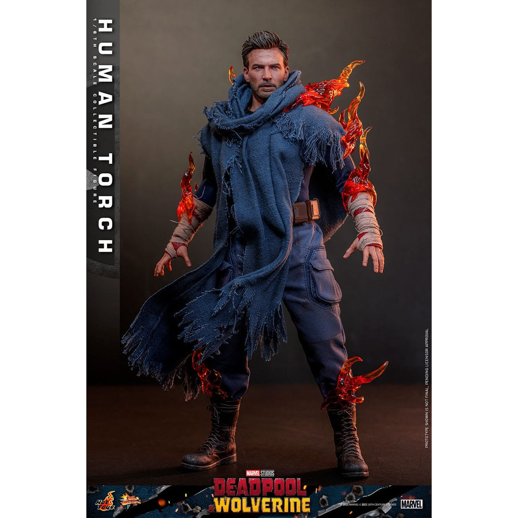 Produktbild Deadpool & Wolverine - Human Torch Masterpiece Actionfigur 1:6