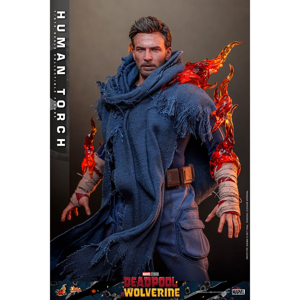 Produktbild Deadpool & Wolverine - Human Torch Masterpiece Actionfigur 1:6