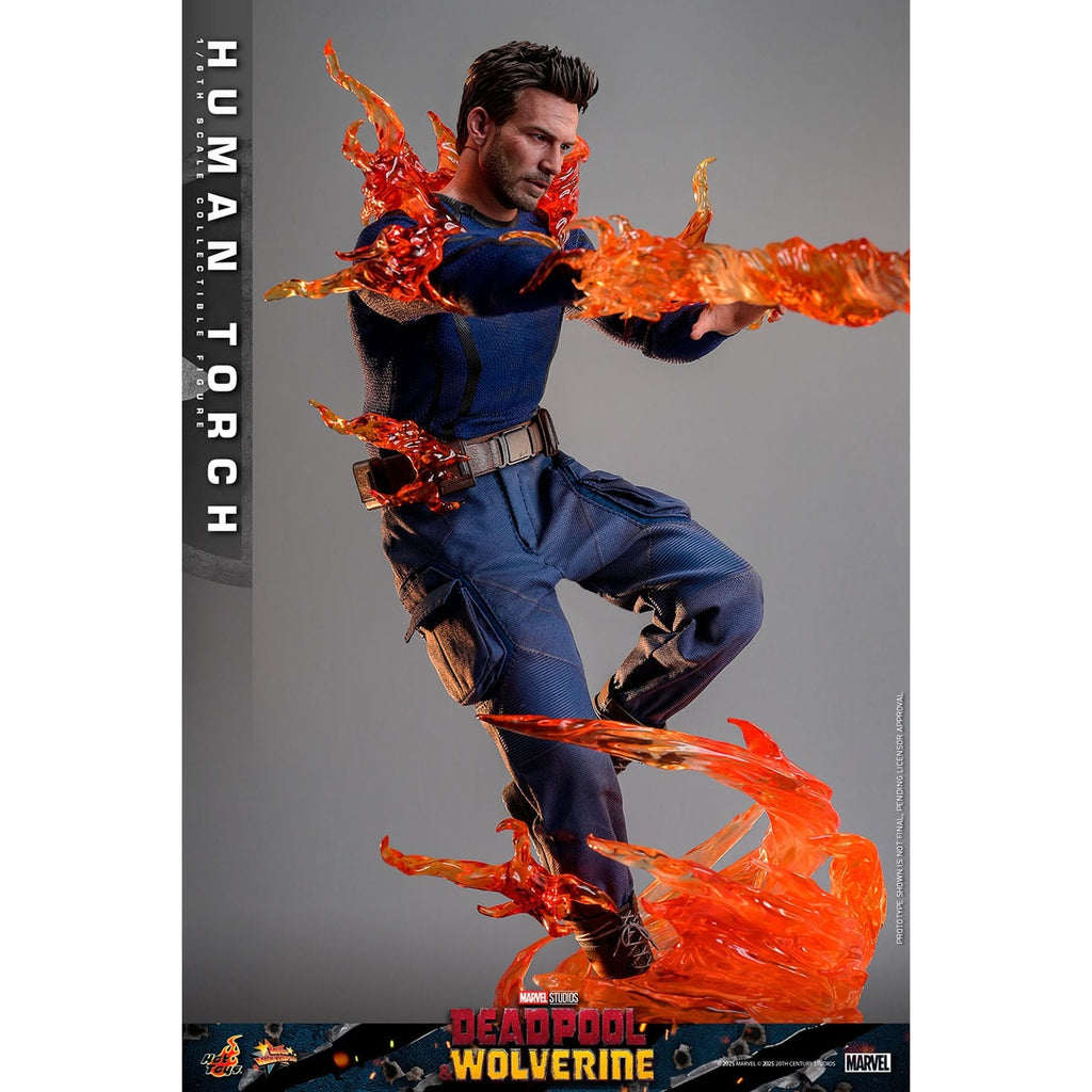 Produktbild Deadpool & Wolverine - Human Torch Masterpiece Actionfigur 1:6