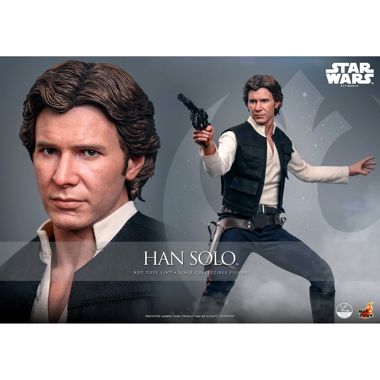 Produktbild Star Wars Episode IV - Han Solo Actionfigur 1:4