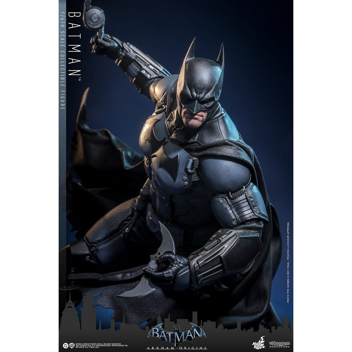 Produktbild Batman: Arkham - Batman Masterpiece Actionfigur 1:6