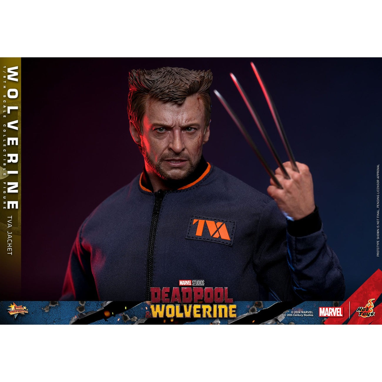 Produktbild Wolverine Masterpiece Actionfigur 1:6 TVA Jacket Version - Deadpool & Wolverine