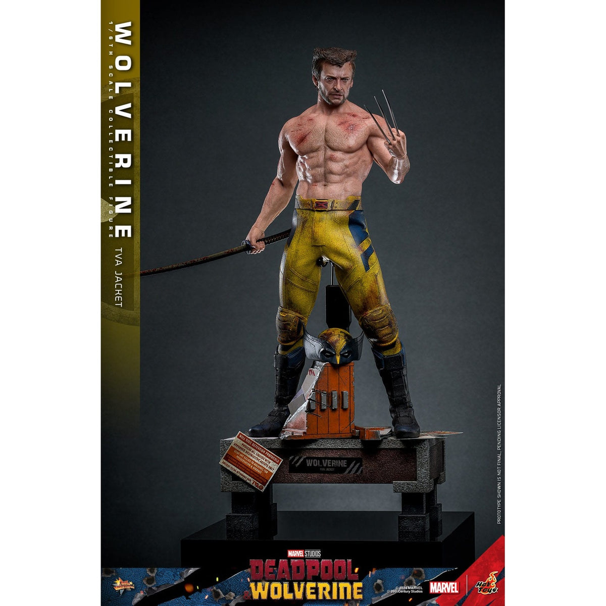 Produktbild Wolverine Masterpiece Actionfigur 1:6 TVA Jacket Version - Deadpool & Wolverine