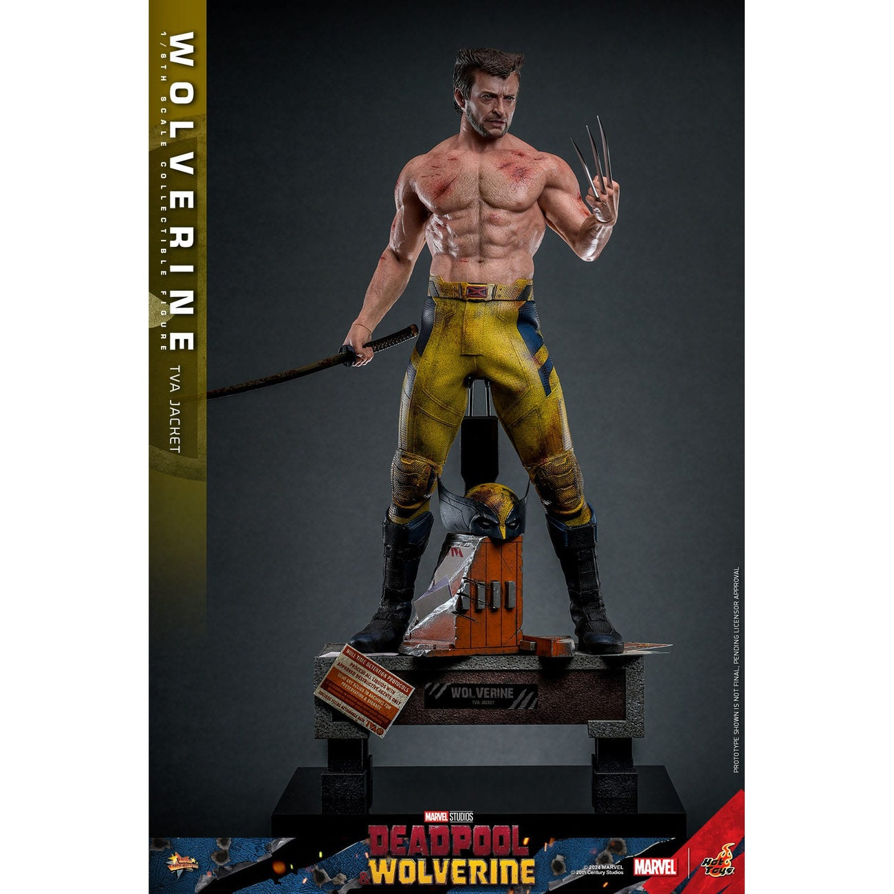 Produktbild Wolverine Masterpiece Actionfigur 1:6 TVA Jacket Version - Deadpool & Wolverine