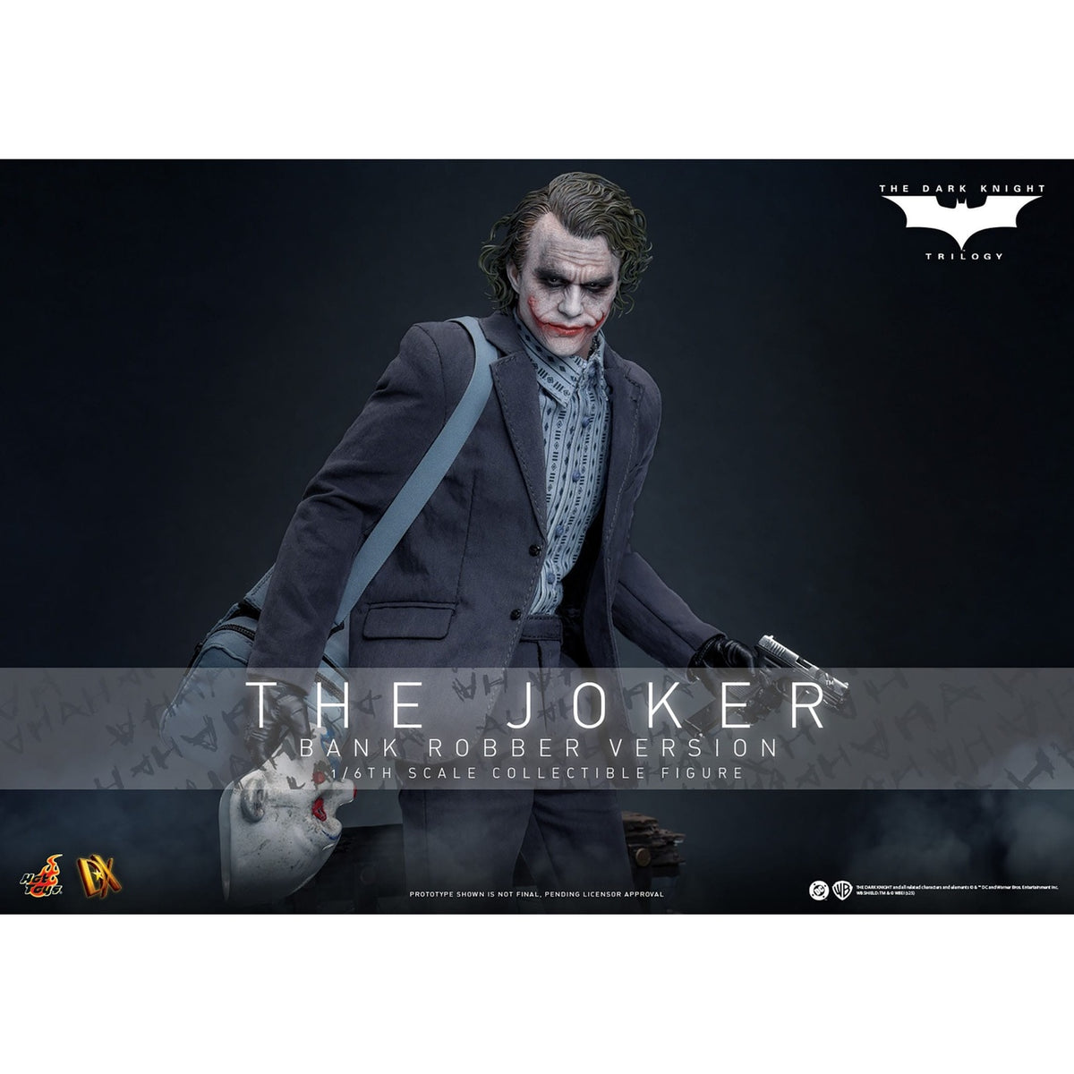 Produktbild The Dark Knight - The Joker Actionfigur 1:6 Bank Robber Version