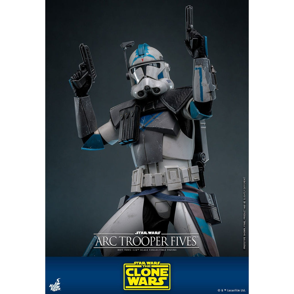 Produktbild Star Wars: The Clone Wars - Arc Trooper Fives Actionfigur 1:6