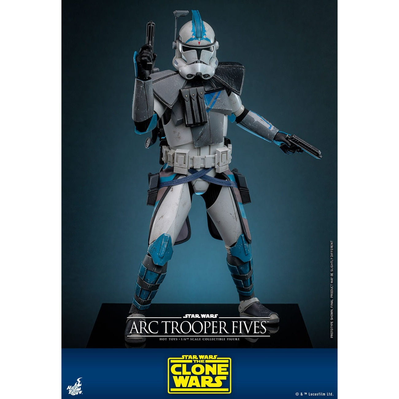 Produktbild Star Wars: The Clone Wars - Arc Trooper Fives Actionfigur 1:6