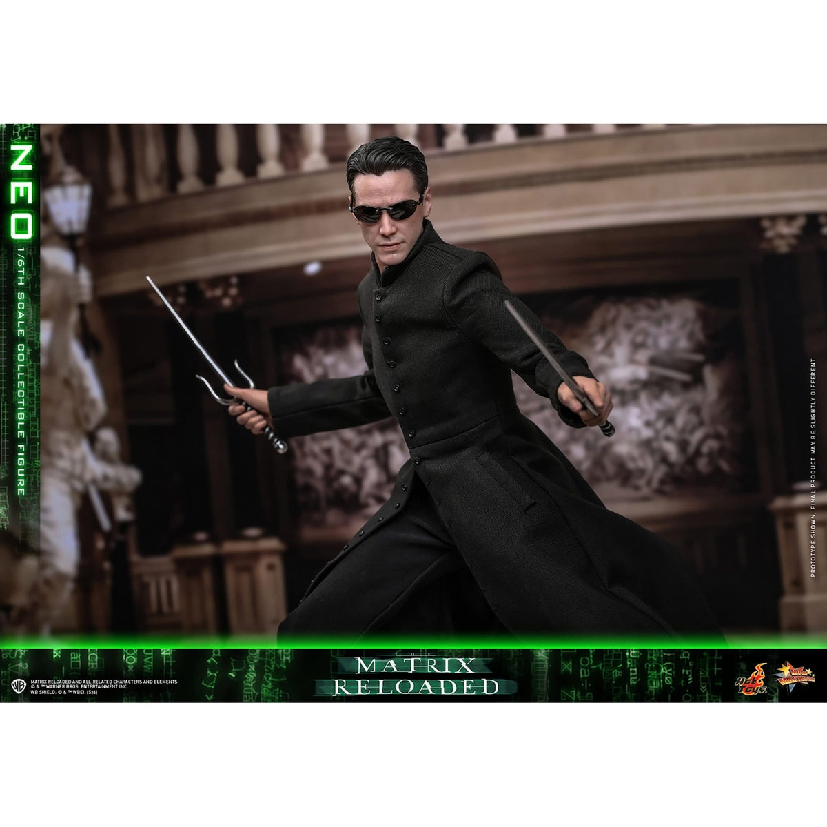 Produktbild Matrix - Neo Masterpiece Actionfigur 1:6