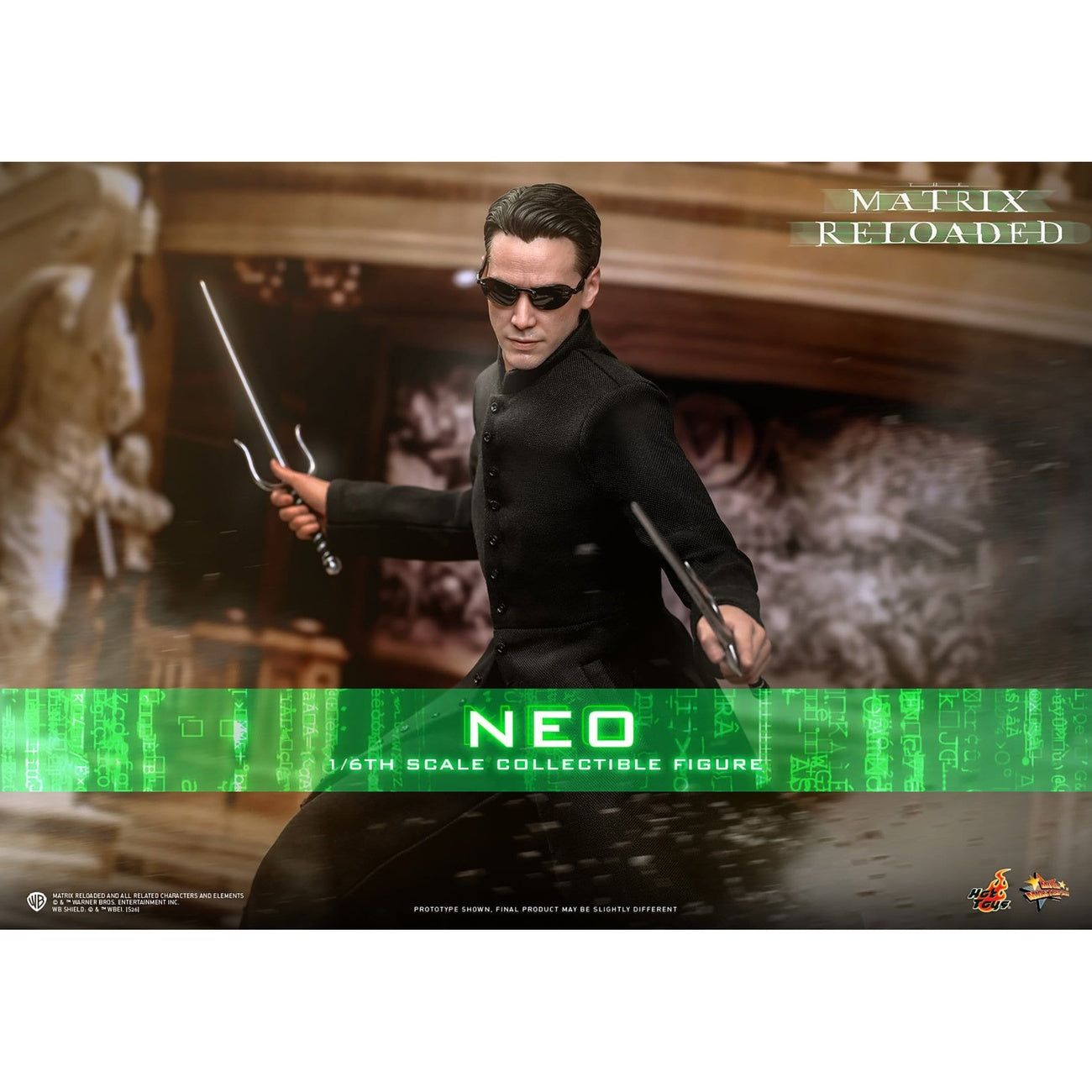 Produktbild Matrix - Neo Masterpiece Actionfigur 1:6