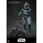 Produktbild Star Wars: The Clone Wars - Sergeant Hound Actionfigur 1:6
