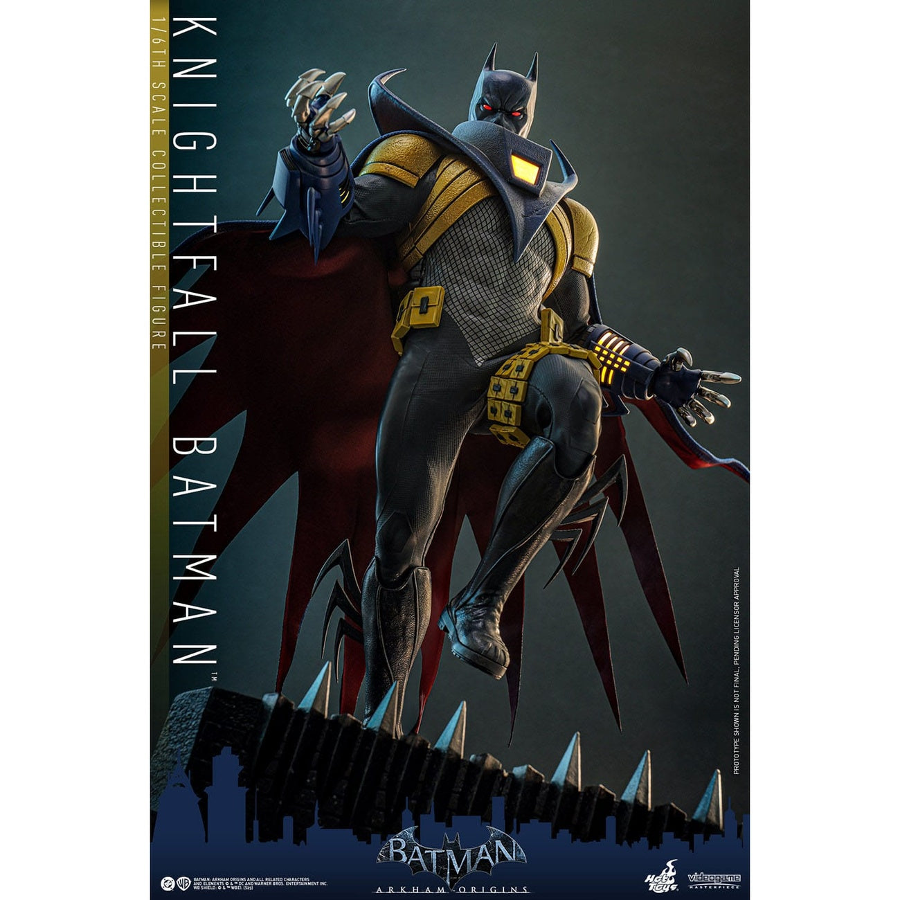 Produktbild Batman: Arkham Origins - Knightfall Batman Masterpiece Actionfigur 1:6