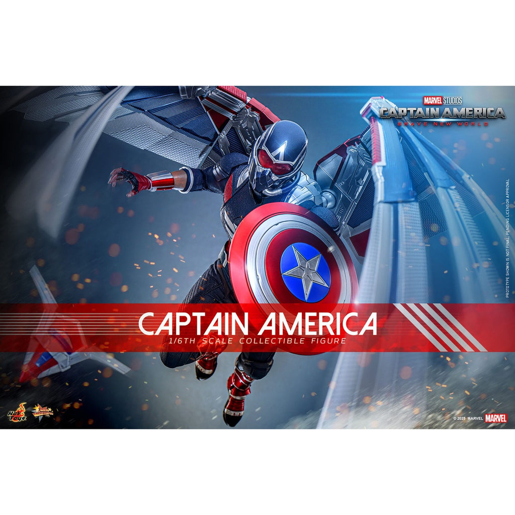 Produktbild Captain America: Brave New World - Captain America Masterpiece Actionfigur 1:6