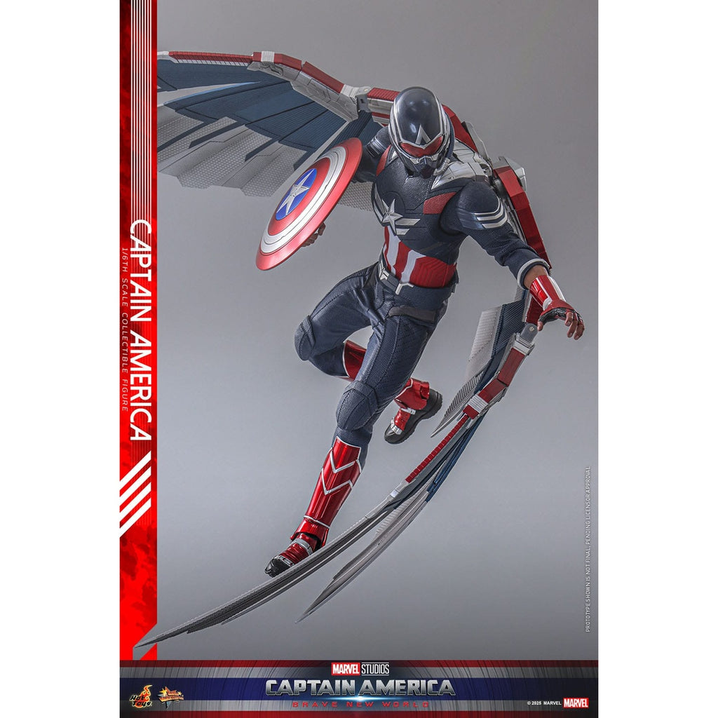 Produktbild Captain America: Brave New World - Captain America Masterpiece Actionfigur 1:6