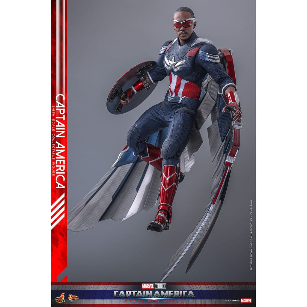 Produktbild Captain America: Brave New World - Captain America Masterpiece Actionfigur 1:6