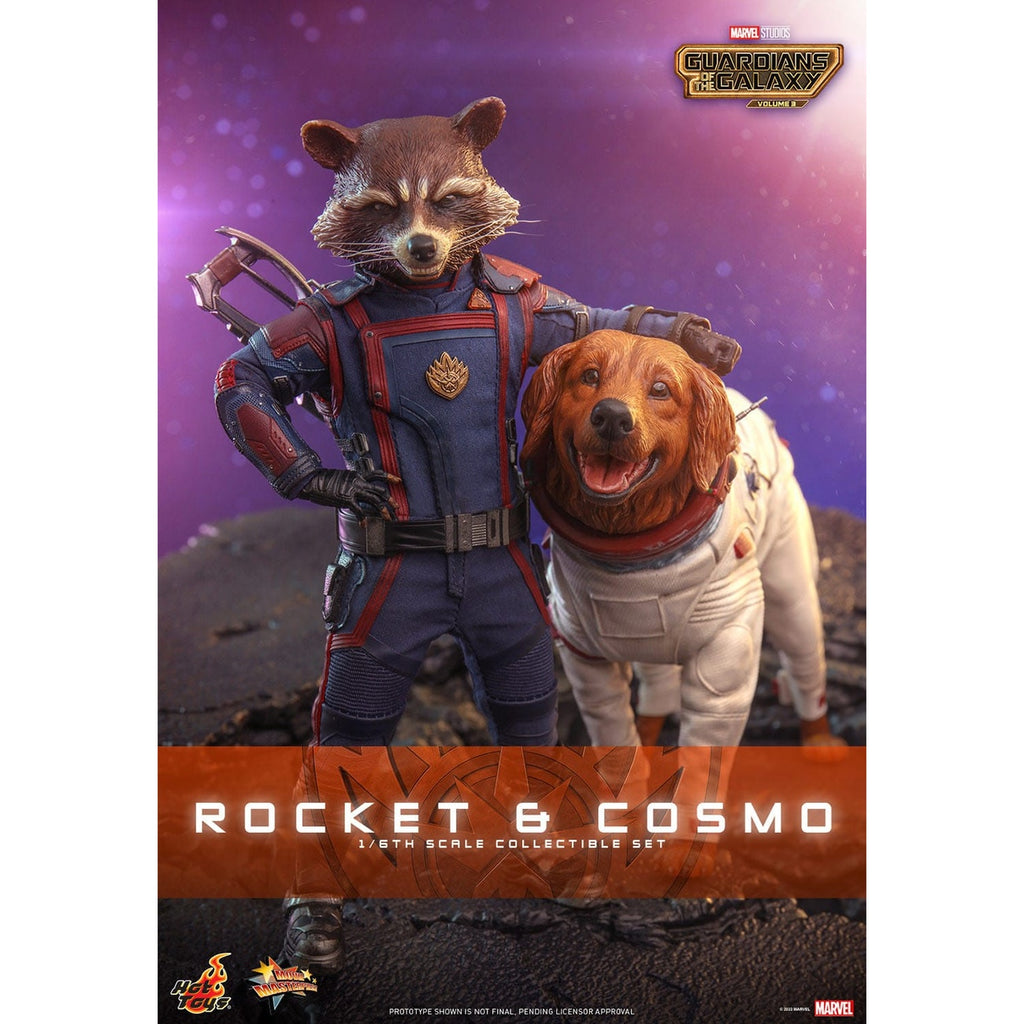 Produktbild Guardians of the Galaxy - Rocket & Cosmo Masterpiece Actionfiguren 1:6