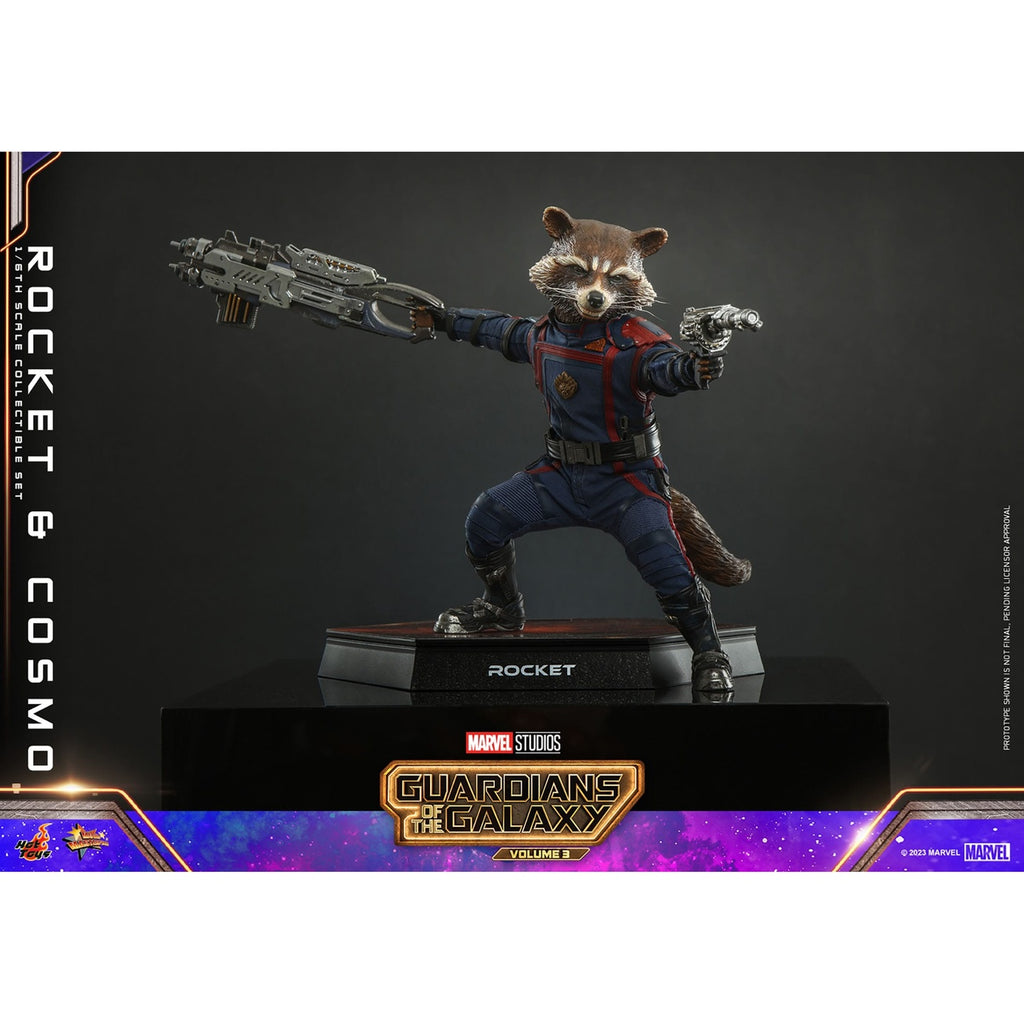 Produktbild Guardians of the Galaxy - Rocket & Cosmo Masterpiece Actionfiguren 1:6