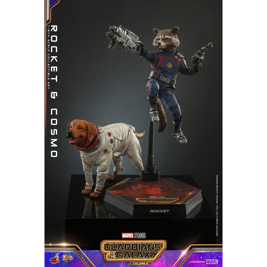 Produktbild Guardians of the Galaxy - Rocket & Cosmo Masterpiece Actionfiguren 1:6