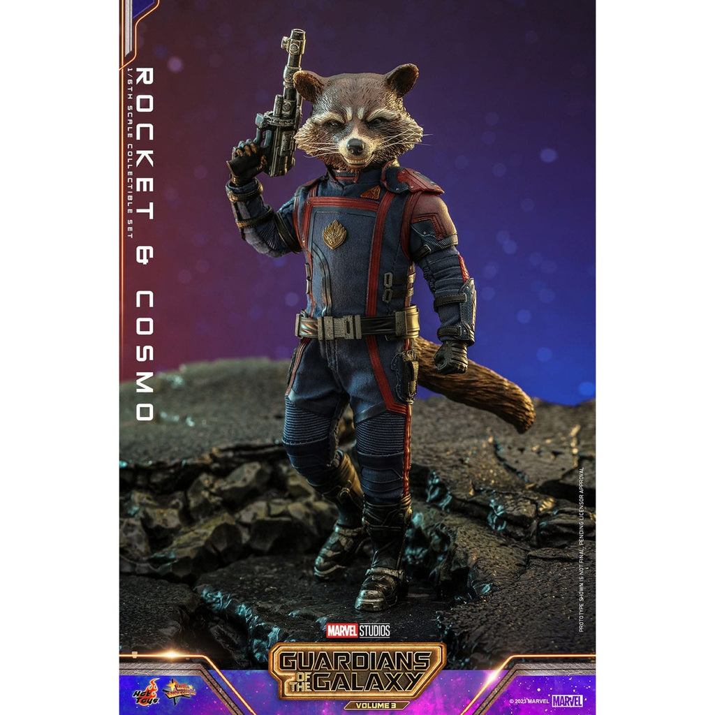 Produktbild Guardians of the Galaxy - Rocket & Cosmo Masterpiece Actionfiguren 1:6