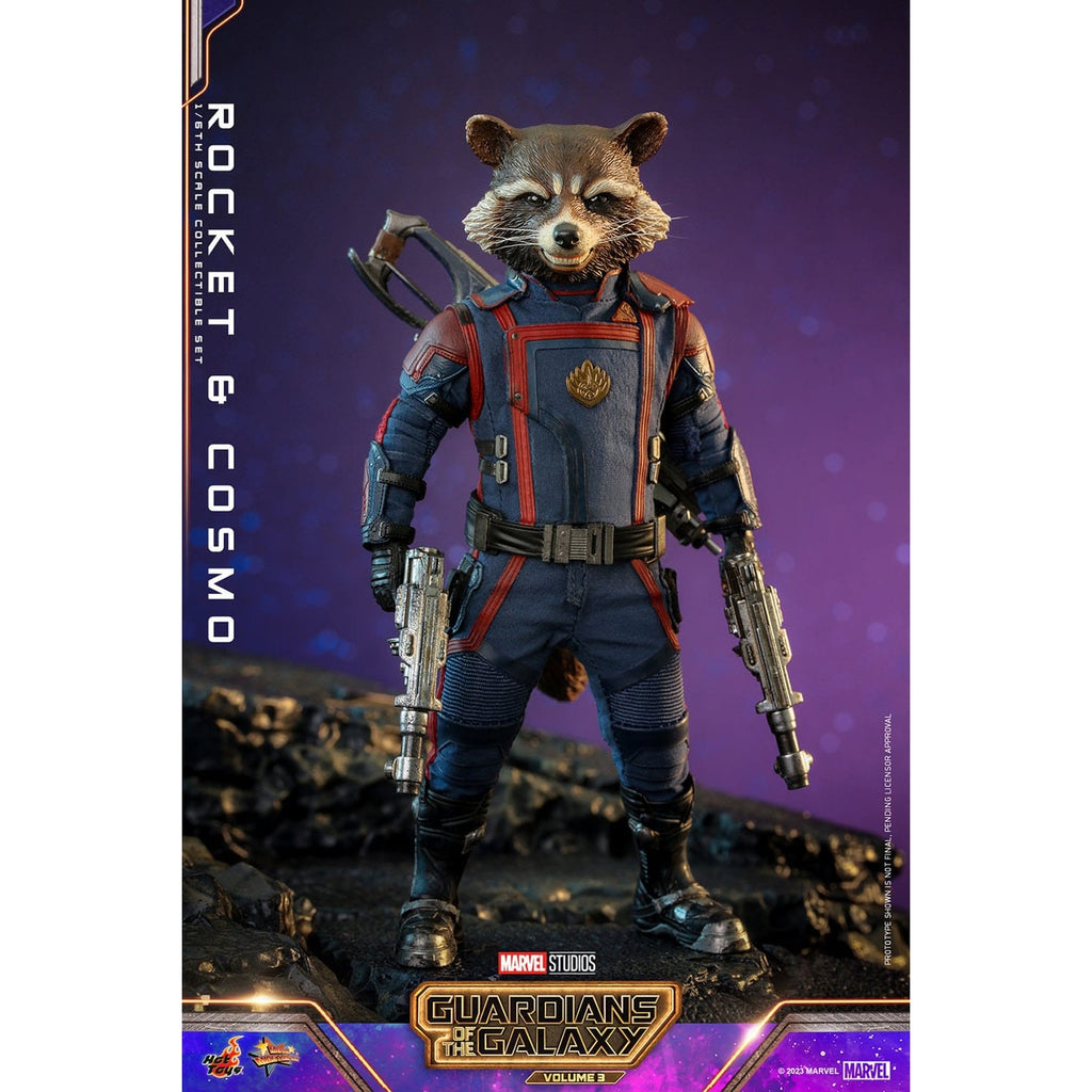 Produktbild Guardians of the Galaxy - Rocket & Cosmo Masterpiece Actionfiguren 1:6