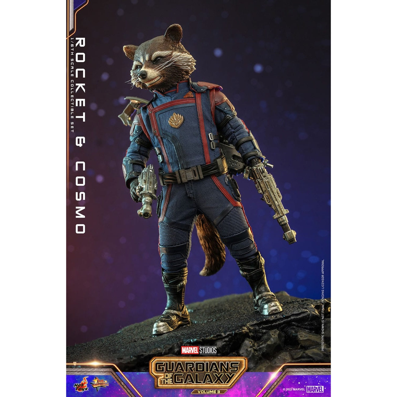 Produktbild Guardians of the Galaxy - Rocket & Cosmo Masterpiece Actionfiguren 1:6