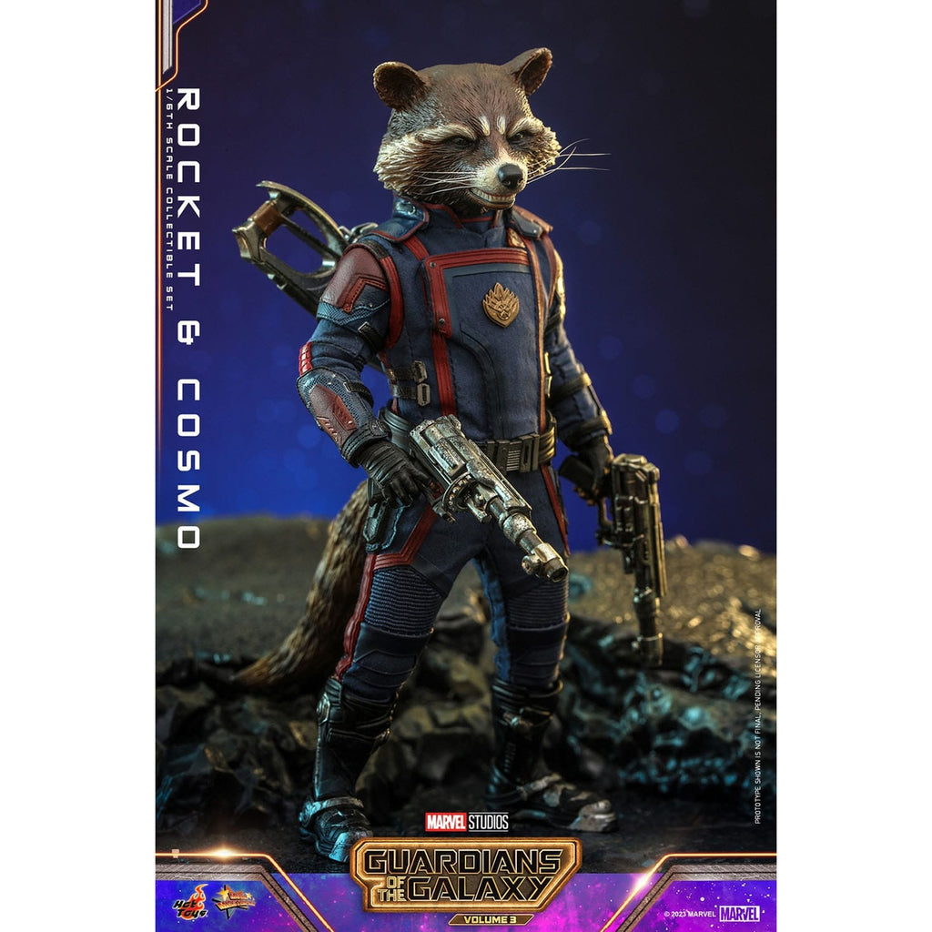 Produktbild Guardians of the Galaxy - Rocket & Cosmo Masterpiece Actionfiguren 1:6