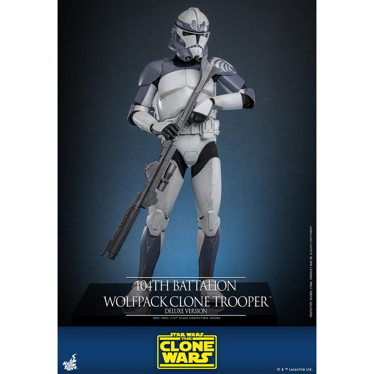 Product image Star Wars: The Clone Wars - 104th Battalion Wolfpack Clone Trooper 1:6 Scale Action Figure