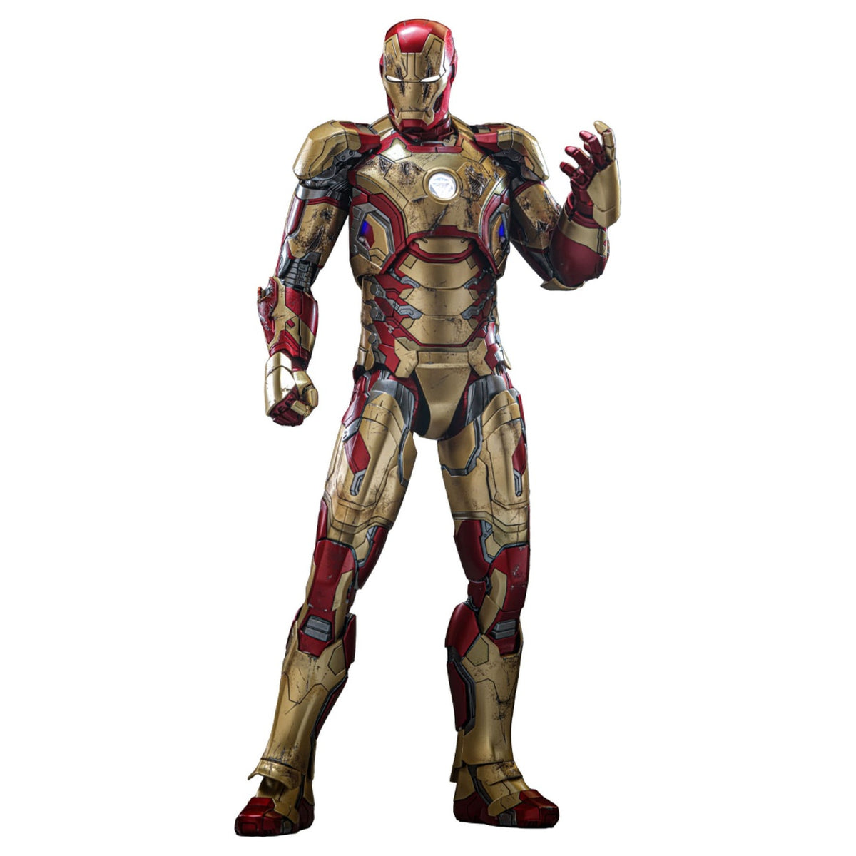 Produktbild Iron Man 3 - Iron Man Mark XLII Masterpiece Diecast Actionfigur 1:6 Deluxe