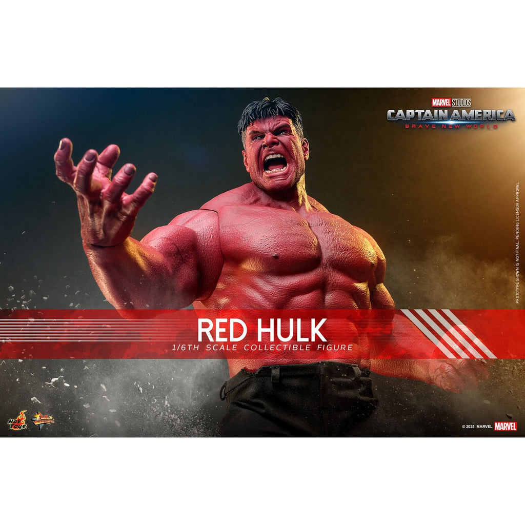 Produktbild Captain America: Brave New World - Red Hulk Masterpiece Actionfigur 1:6