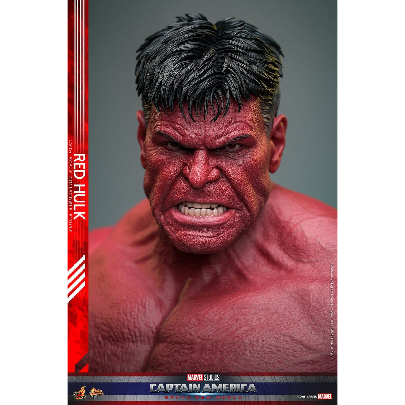 Produktbild Captain America: Brave New World - Red Hulk Masterpiece Actionfigur 1:6