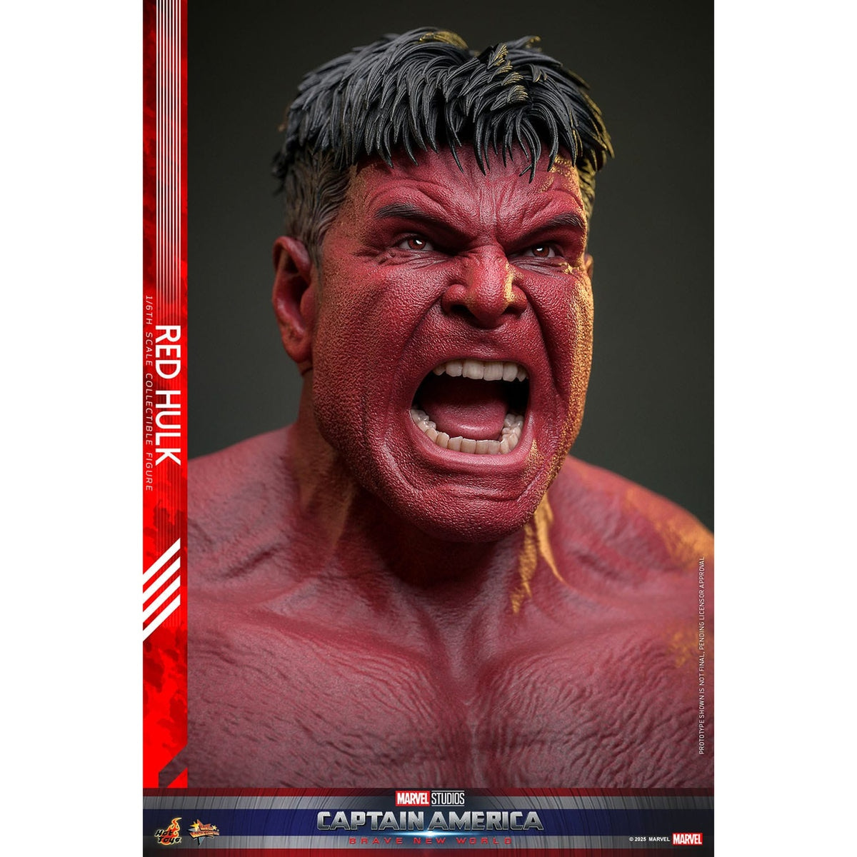 Produktbild Captain America: Brave New World - Red Hulk Masterpiece Actionfigur 1:6
