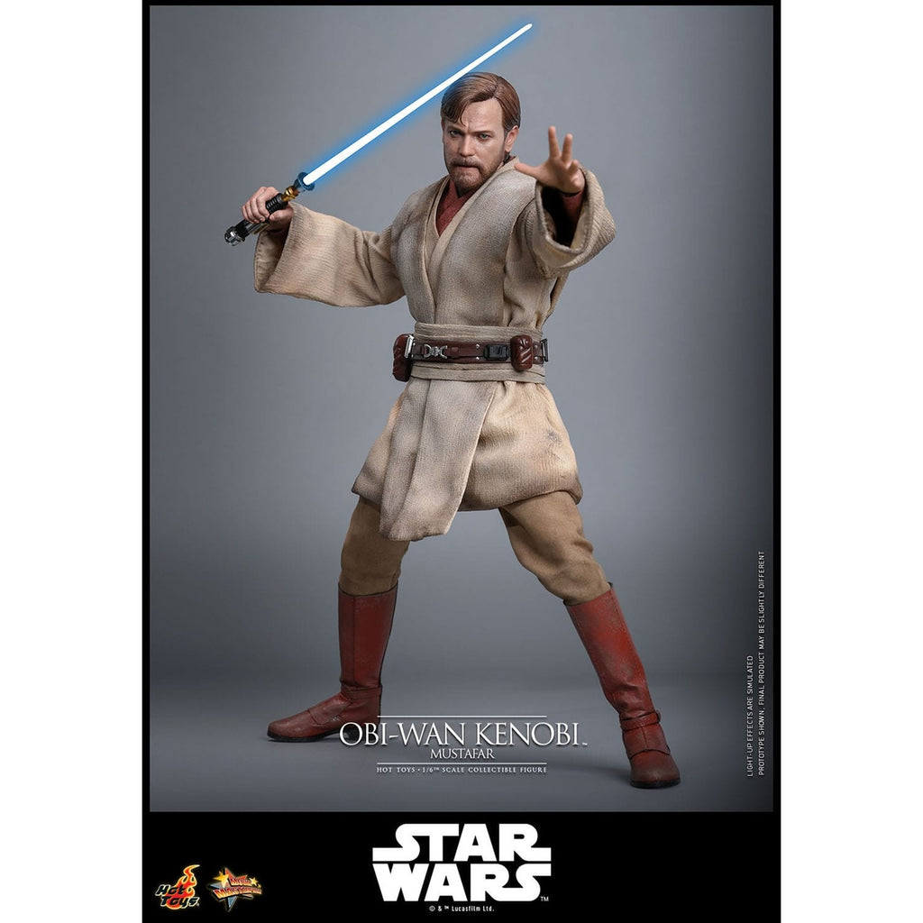 Produktbild Star Wars Episode III: Die Rache der Sith - Obi-Wan Kenobi (Mustafar) Masterpiece Actionfigur 1:6