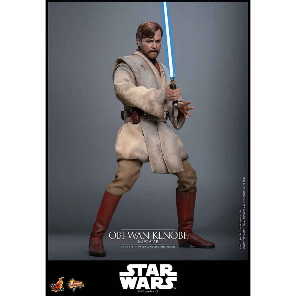 Produktbild Star Wars Episode III: Die Rache der Sith - Obi-Wan Kenobi (Mustafar) Masterpiece Actionfigur 1:6