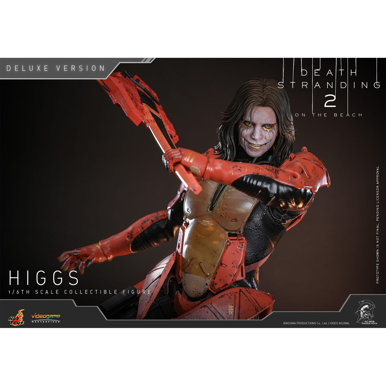 Product image Death Stranding 2: On the Beach - Higgs Masterpiece 1:6 Scale Deluxe Action Figure