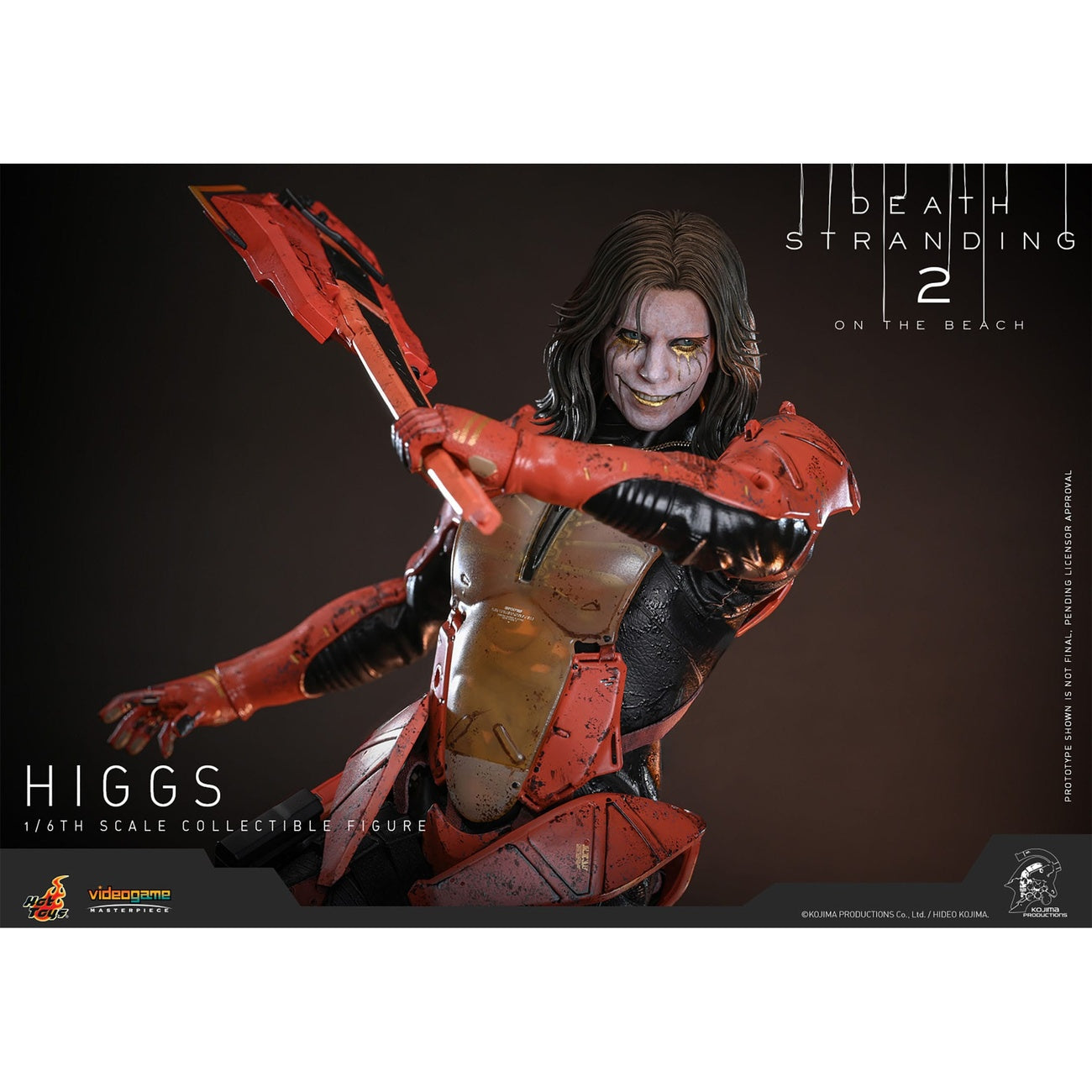Produktbild Death Stranding 2: On the Beach - Higgs Masterpiece Actionfigur 1:6